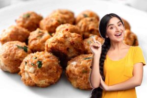 donna furba che ha preparato le polpette